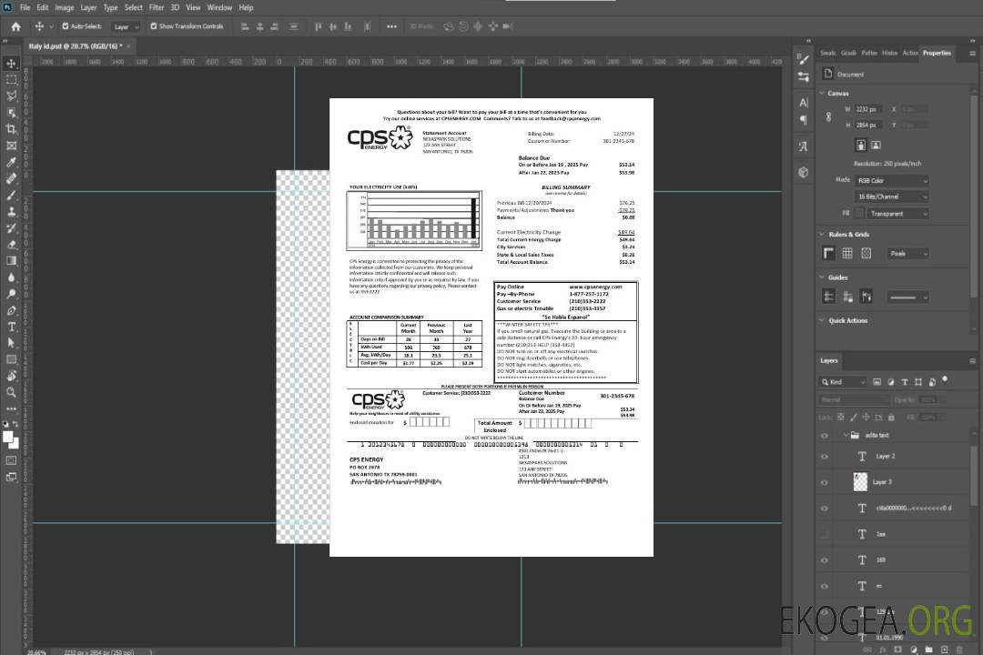 États-Unis CPS ENERGIE template